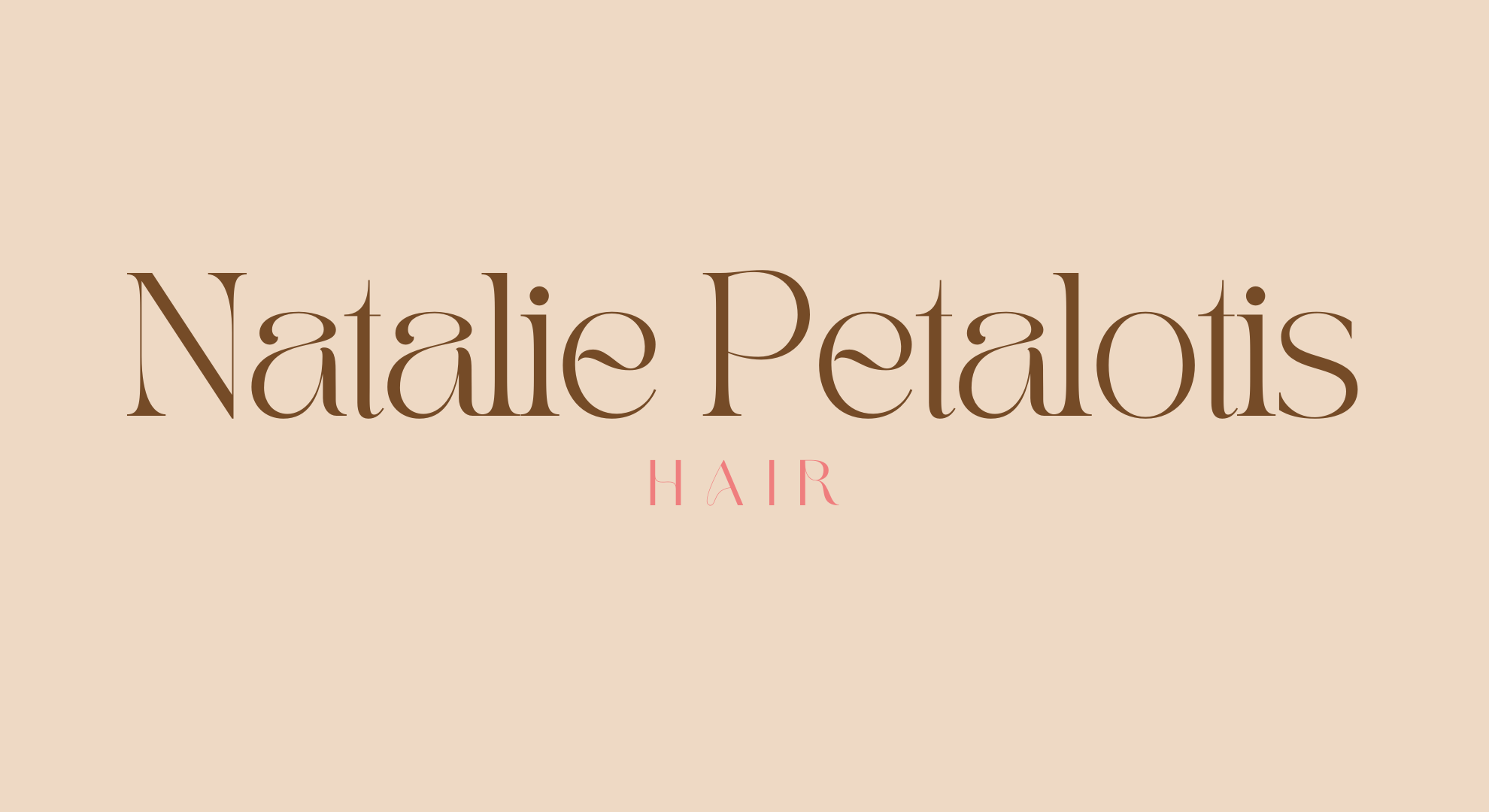 Natalie Petalotis Hair Logo